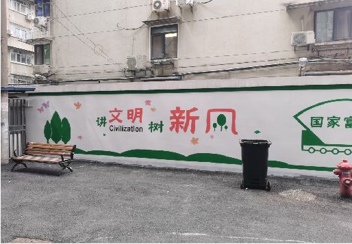 麻城社区墙绘